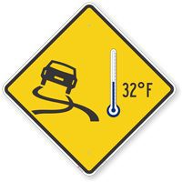 Road Department on standby.